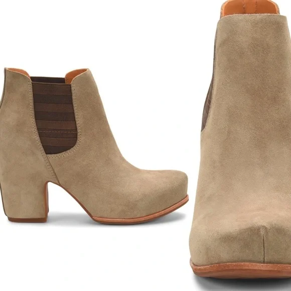 Kork-Ease Women’s Shirome Suede Bootie Ankle Boots Fall Winter - Picture 2 of 10